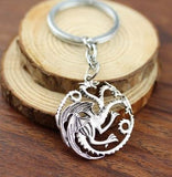 Targaryen Dragon Pendant Keychain