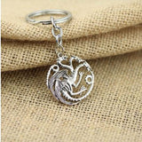 Targaryen Dragon Pendant Keychain