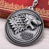 Winter Coming Keychain
