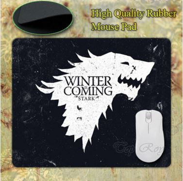 Winter is Coming Stark Mousepad